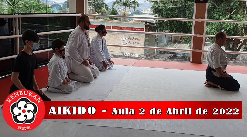 Aikido - Aulas do dia 2 de abril