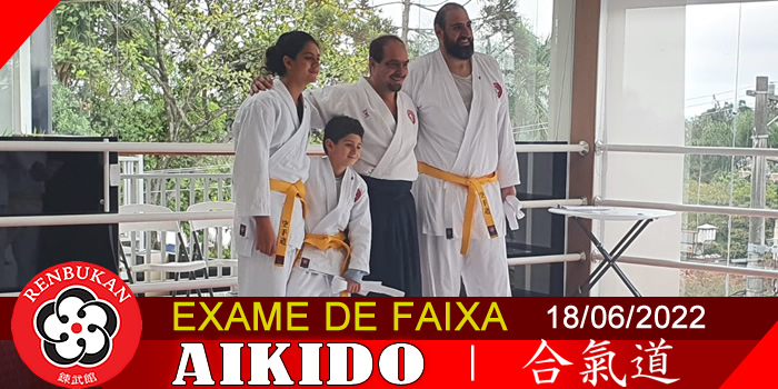 Exame de Faixa - Aikido - 18 de Junho