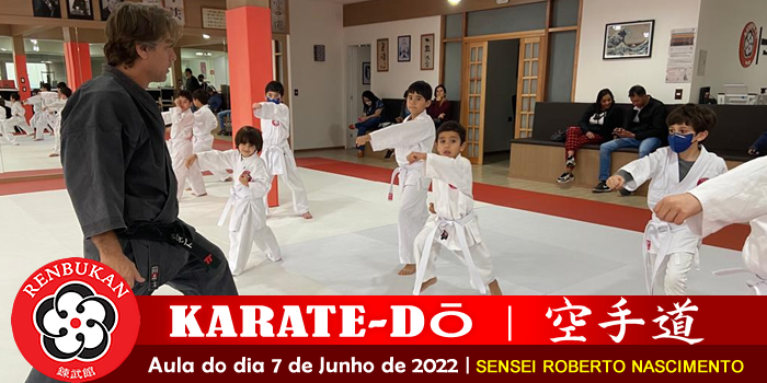 Karate - Do - Aula com Sensei Francisco Santiago - 7 de junho de 2022