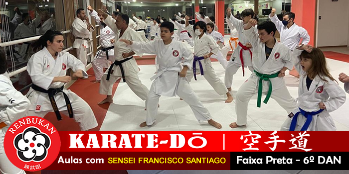 Karate-dō | Aula com Sensei Francisco santiago