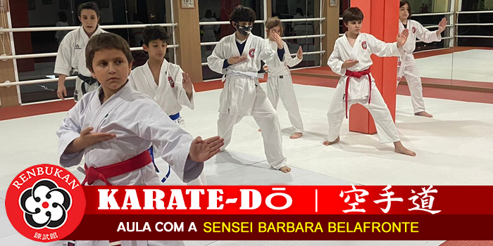 Karate-dō | Aula com Sensei Bárbara Belafronte