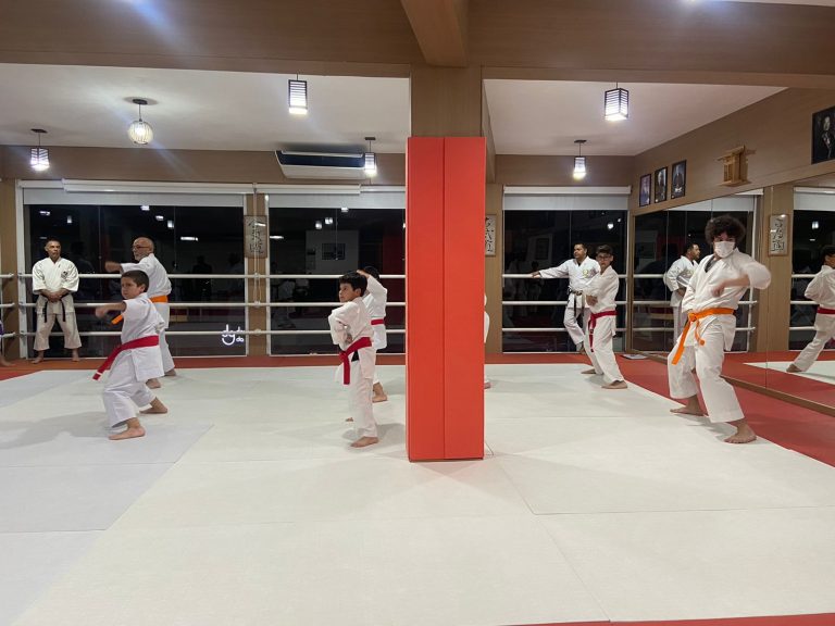 Aula de Karate em Cotia - Renbukan Brasil - Sensei Francisco Santiago - Vinni Gracci