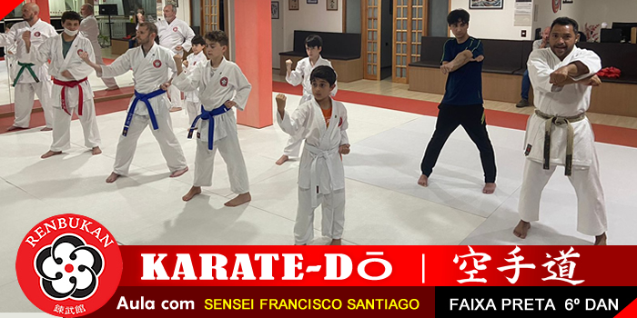 Karate-dō | Aulas da Semana com Sensei Francisco Santiago