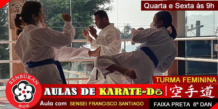 Aulas de Karate para Mulheres | Com Sensei Francisco Santiago