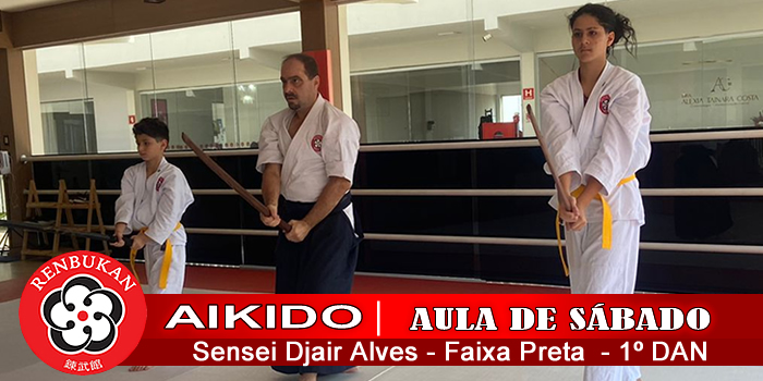 Aulas de Aikido no Sábado - Cotia - São Paulo - Sensei Djair Alves