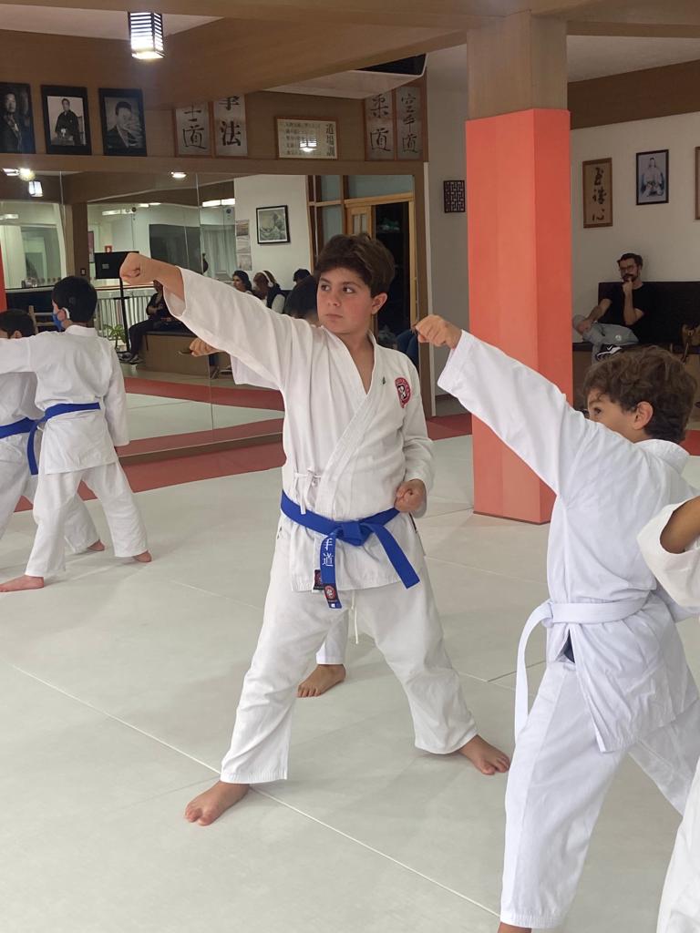 Aula de Karate Infantil - Renbukan Brasil - Cotia - São Paulo - Escola de Artes Marciais Japonesas - Sensei Roberto Nascimento - Beto nasci - (12)