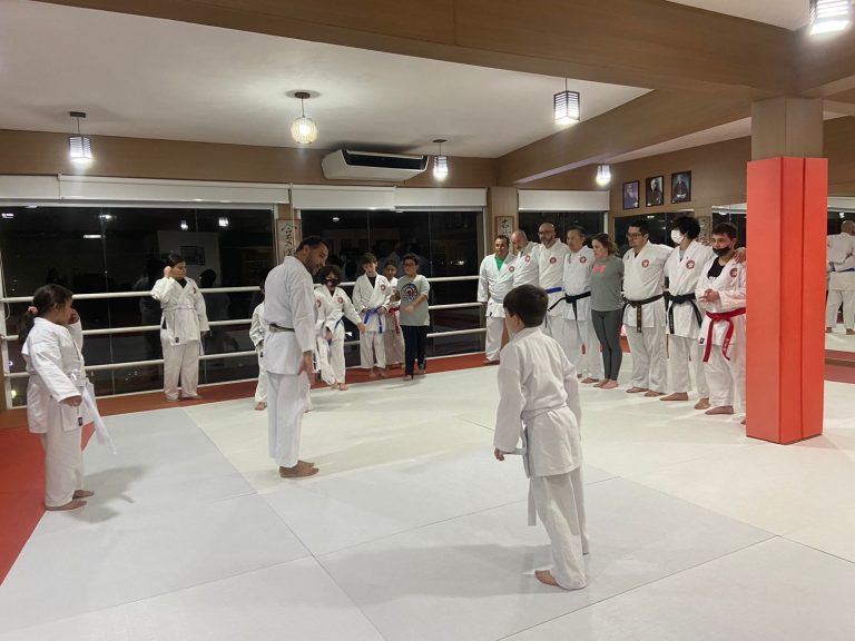 Aula de Karate - Renbukan Brasil - Sensei Francisco Santiago - Cotia - São Paulo - Arthur Duarte