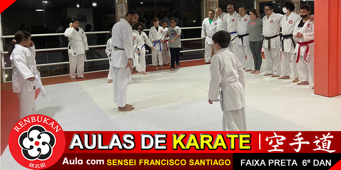 Aulas de Karate-Dō em Cotia – SP - Sensei Francisco Santiago