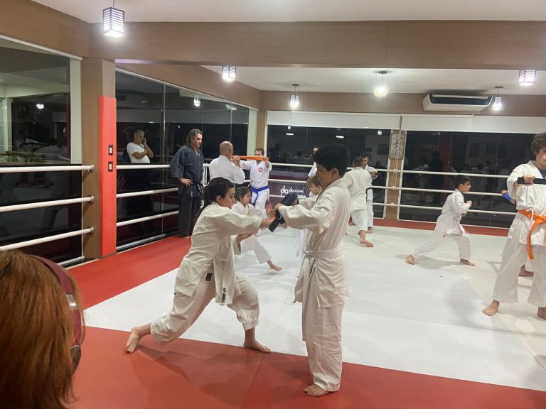 Aula de karate Shotokan - Renbukan Brasil - Escola de artes Marciais - Sensei Francisco Santiago -Roberto Nascimento-Cotia - São Paulo 8