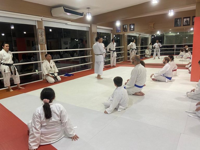 Aulas de Karate - Cotia - São Paulo - Renbukan Brasil - Escola de Artes Marciais Japonesas - Cotia - São Paulo - Sensei francisco Santiago - (2)