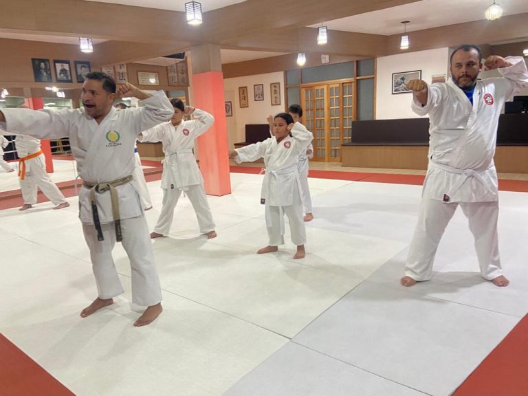 Aula de Karate com Sensei Francisco Santiago - Renbukan Brasil - Escola de Artes Marciais Japonesas - Cotia - São Paulo (4)