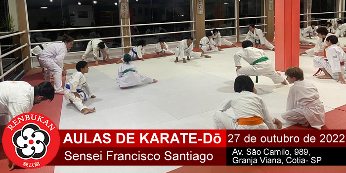 Aula de Karate-dō - 28 de out de 2022 - Sensei Francisco Santiago