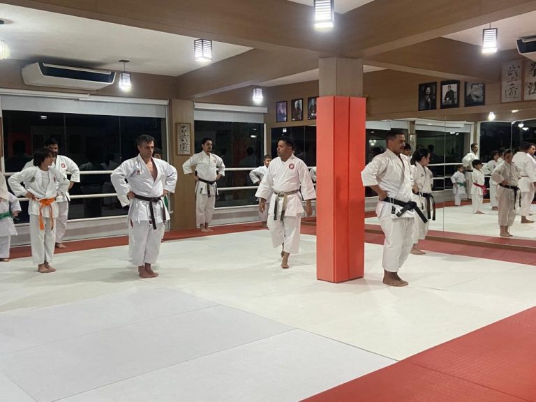 Aula de karate Shotokan - Renbukan Brasil - Escola de Artes Marciais Japonesas - Cotia - São Paulo - Sensei Francisco Santiago (12)