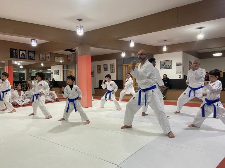 Aula de karate Shotokan - Renbukan Brasil - Escola de Artes Marciais Japonesas - Cotia - São Paulo - Sensei Francisco Santiago (26)