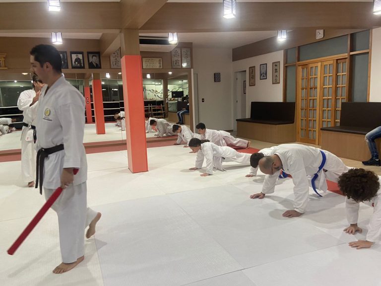 Aula de Karate para crianças, adultos - Renbukan Brasil - Sensei Roberto Nascimento - Cotia - São Paulo