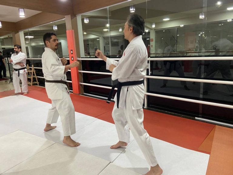 Aula de Karate para crianças, adultos - Renbukan Brasil - Sensei Roberto Nascimento - Cotia - São Paulo - Arethur Duarte