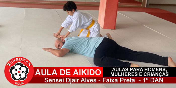 Aula de Aikido - Renbukan Brasil - Escola de Artes Marciais