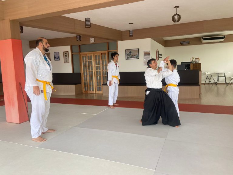 Aula de Aikido - Sensei Marcos Ruzzi -Renbukan Brasil - Cotia - São Paulo