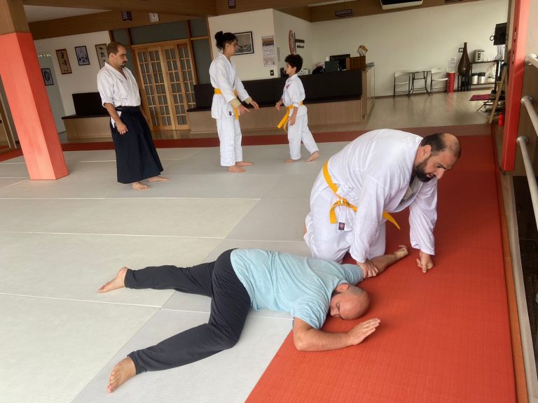 Aula de Aikido - Renbukan Brasil - Escola de Artes Marciais Japonesas - Sensei Djair Alves - Cotia - São Paulo - Aikido para crianças (10)