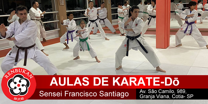 Aula de Karate-Dō Shotokan com Sensei Francisco Santiago