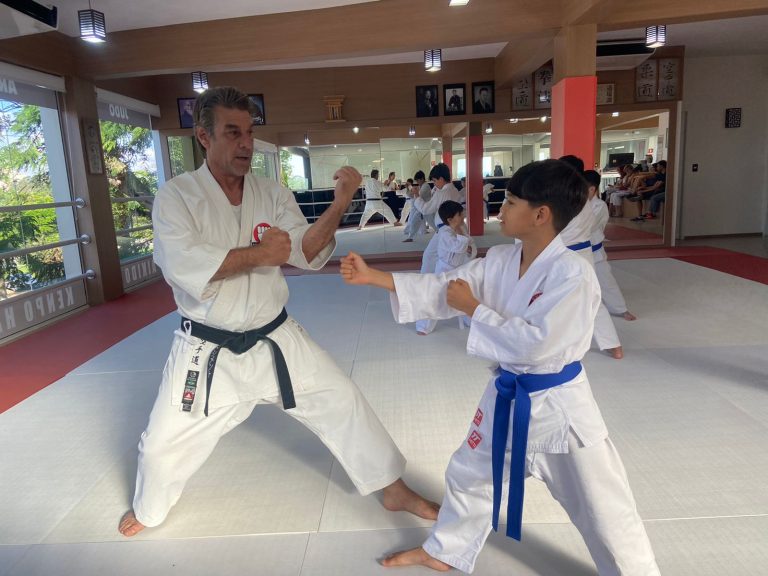 Aulas de karate - Renbukan Brasil - Escola de Artes Marciais - Cotia - São Paulo - Sensei Francisco Santiago - Sensei Roberto Nascimento
