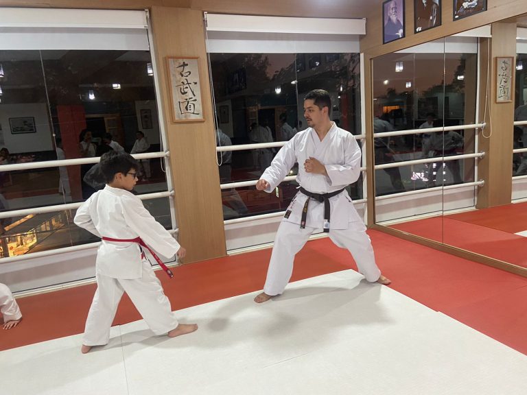 Aulas de karate - Renbukan Brasil - Escola de Artes Marciais - Cotia - São Paulo - Sensei Francisco Santiago - Arthur Duarte