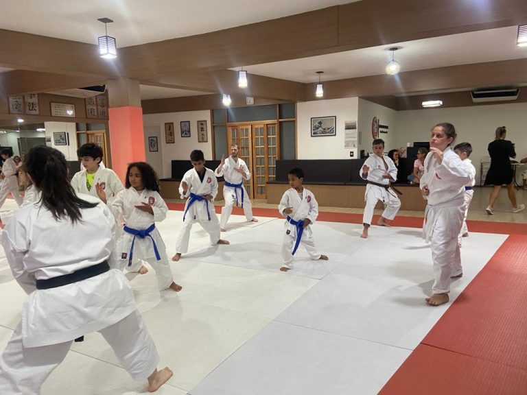 Aulas de karate-do na Renbukan Brasil - Escola de Artes Marciais Japonesas - Cotia - São Paulo - Sensei Francisco Santiago - Barbara Belafronte (3)