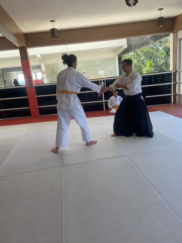 Aula de Aikido - Renbukan Brasil - Escola de Artes Marciais Japonesas - Cotia - São Paulo - Sensei Marcos Ruzzi