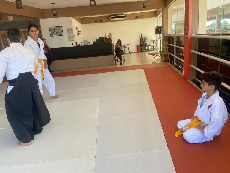 Aula de Aikido - Renbukan Brasil - Escola de Artes Marciais Japonesas - Cotia - São Paulo - Sensei Marcos Ruzzi