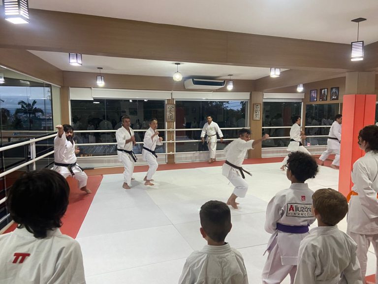 Aula de Karate-do - Sensei Francisco Santiago - Renbukan Brasil - Escola de Artes Marciais Japonesas - (14)