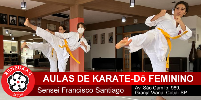 Aulas de karate-dō Feminino - Cotia - São Paulo