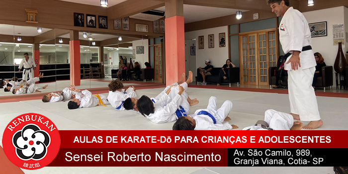 Aula de Karate para crianças e Adolescentes em Cotia - SP