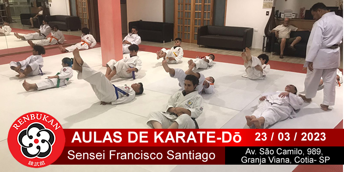 Aulas de Karate-Dō estilo Shōtōkan – Sensei Francisco Santiago