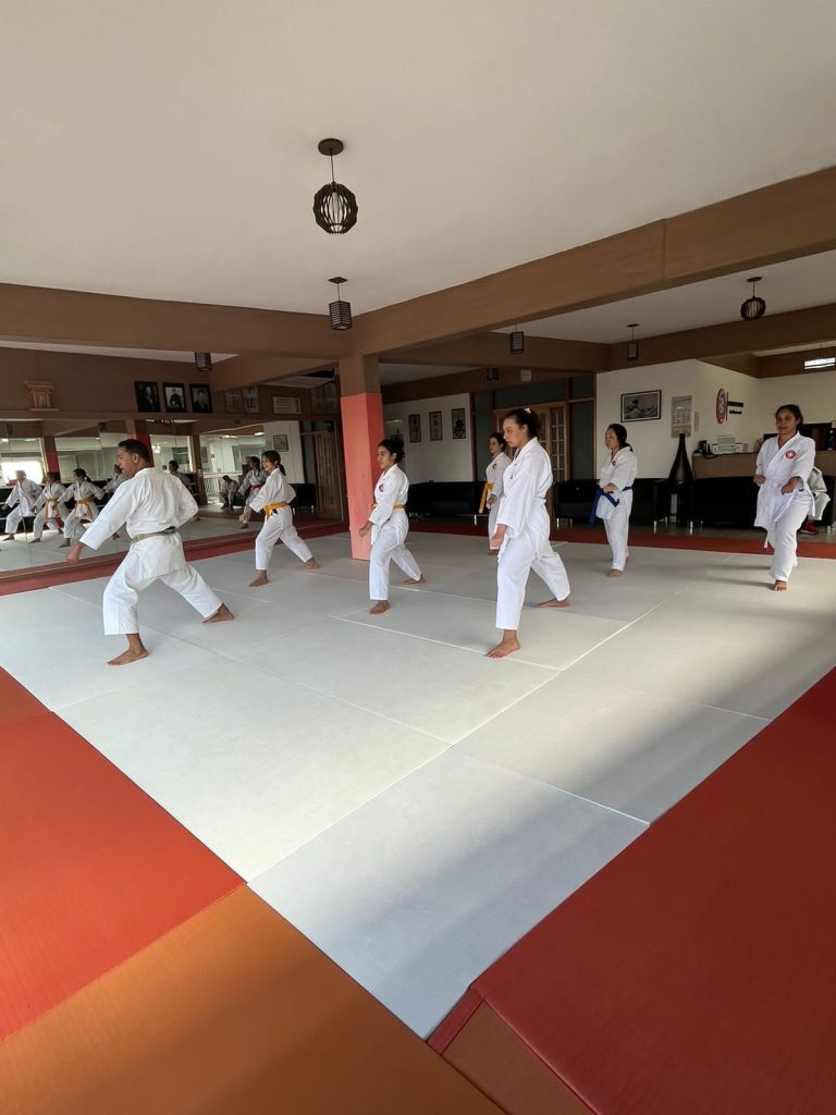 Aula de Karate Feminino - Sensei Francisco Santiago - Escola Renbukan Brasil - , Jardim Tonato, Carapicuiba, São Paulo