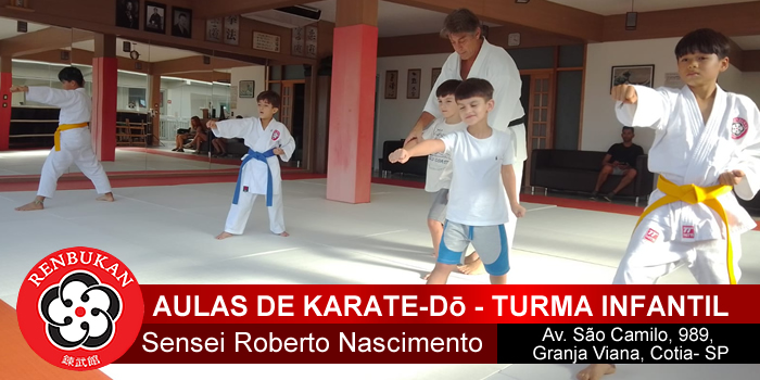 Aula de Karate - Turma Infantil