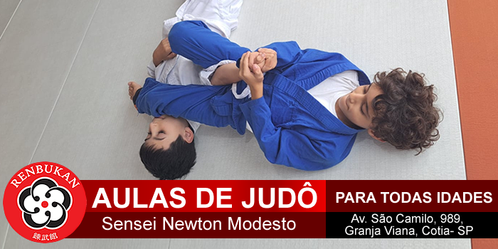 Aulas de Judô para crianças - Sensei Newton Modesto