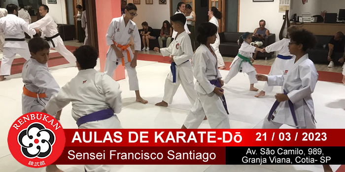 Aulas de Karate | Sensei Francisco Santiago