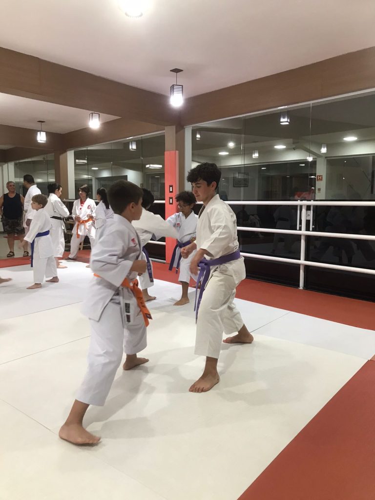 Aulas de 21 de Março de 2023 - Karate Shotokan - Sensei Francisco Santiago - Renbukan Brasil - Marciais Japonesas - Cotia - São Paulo - Yago Seto - Sensei Barbara Belafronte