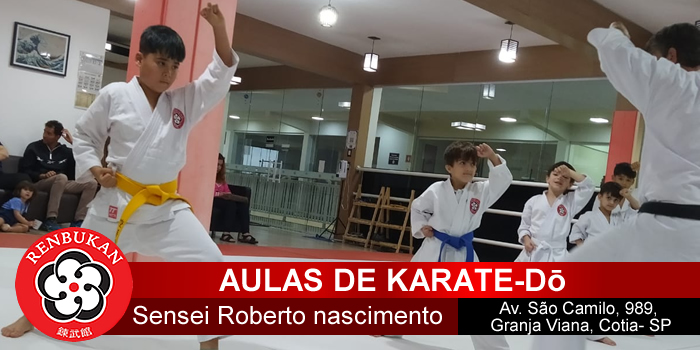Aulas de Karate - Sensei Roberto Nascimento